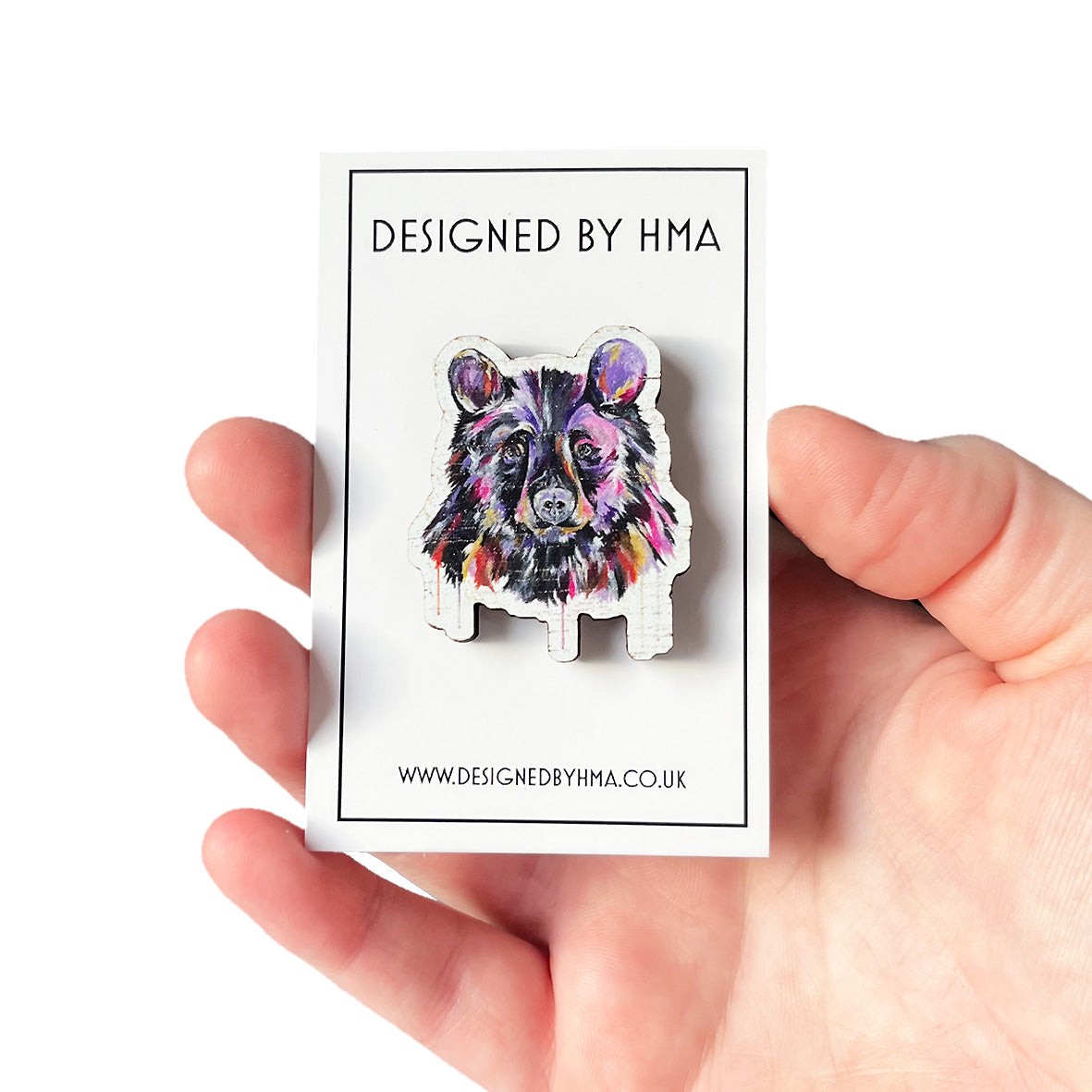 Wooden Pin Badges