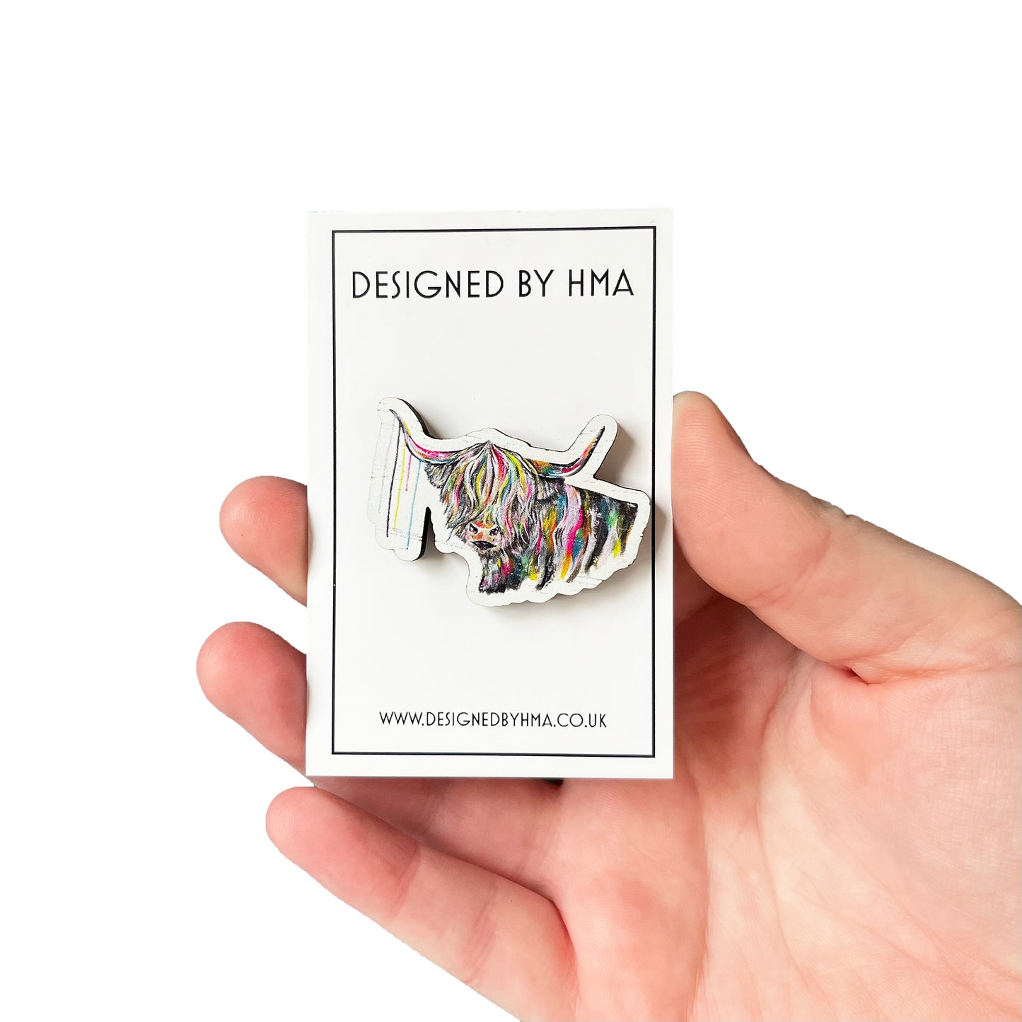 Wooden Pin Badges