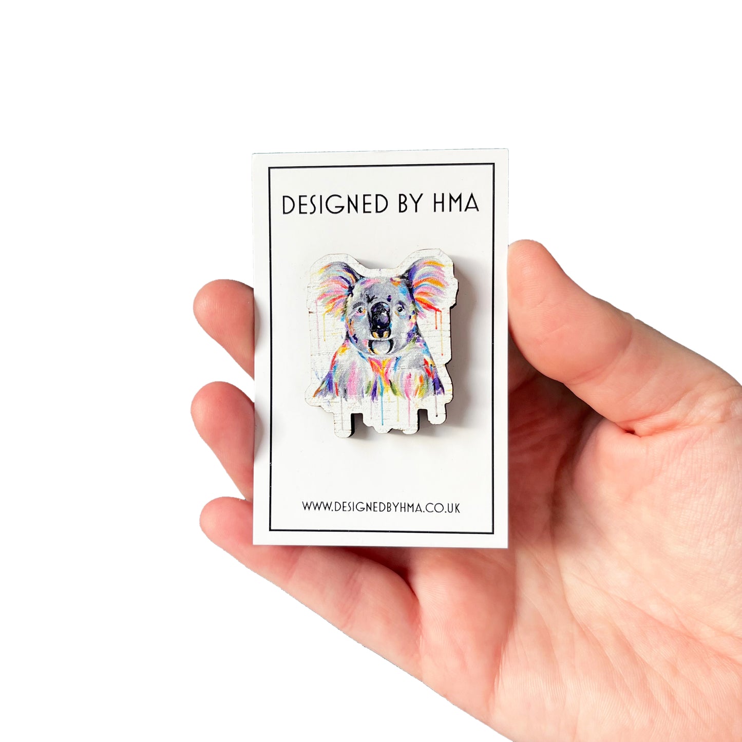 Wooden Pin Badges