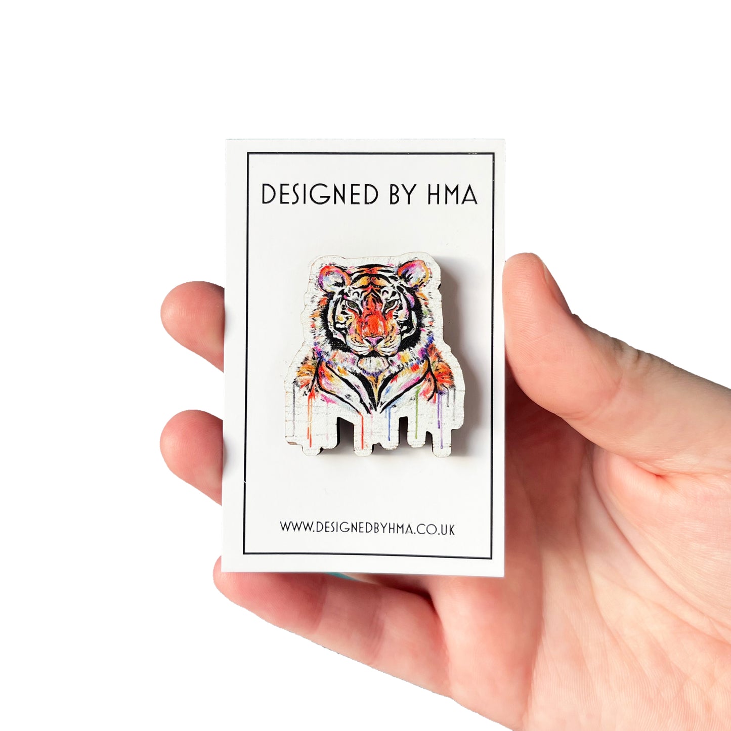 Wooden Pin Badges